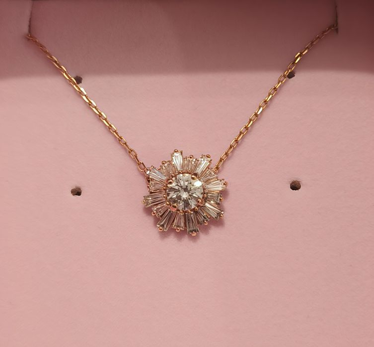 Swarovski sunshine pendant necklace
