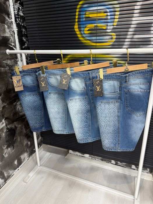Bermude de blugi Louis Vuitton calitate TOP