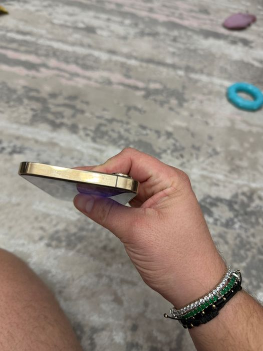 iPhone 13 Pro Max 128GB Gold, stare bună, baterie 75%