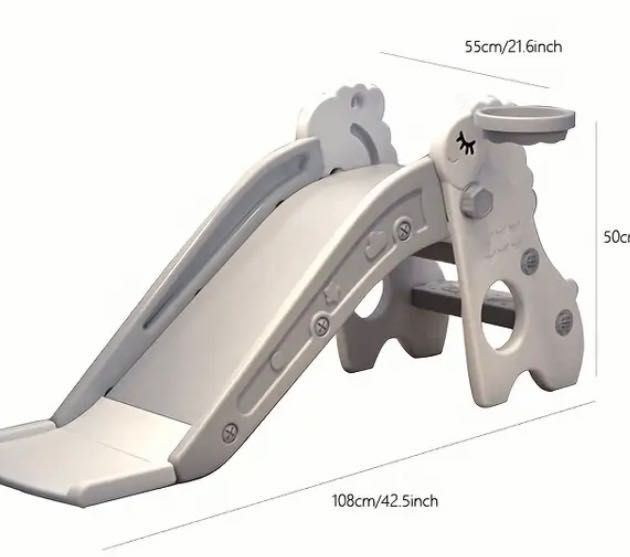 Topogan nou cu Cos și minge baschet