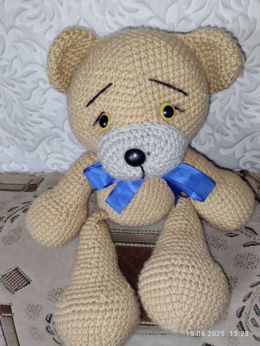 Вязанные игрушки на продажужу