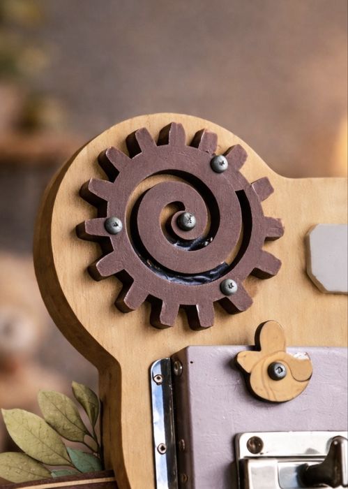 Бизиборд Мишка детский