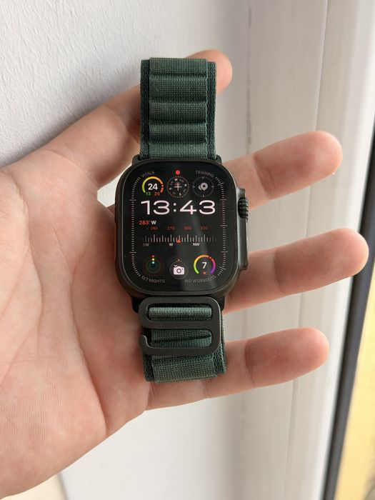 Apple watch ultra 2 [Negru] [100%battery health] garantie pana in Ianuarie 2027