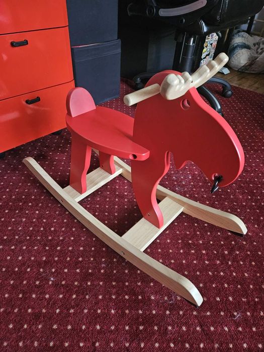 Дървена люлка еленче