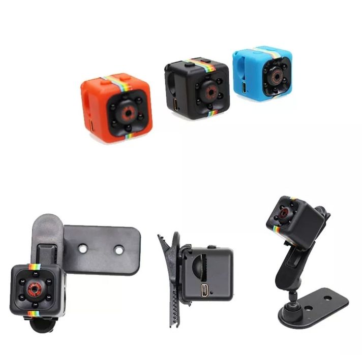 Шпионска микро камера SQ11 FULL HD с нощен режим