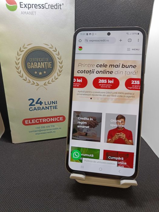 Samsung S23 FE (Ag16 Moldova b31322) - Garantie 2 ani!