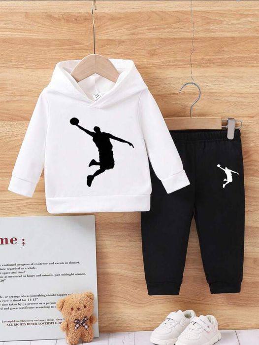 Pantalon si hanorac print Jordan