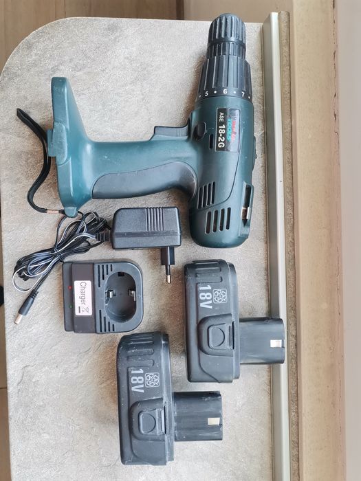 Акумулаторен винтоверт,ъглошлайф,зеге