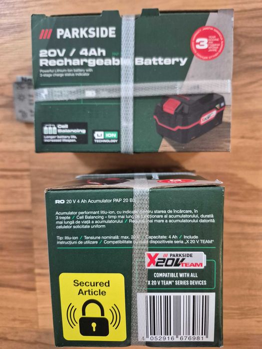 Masina de insurubat (impact) cu acumulator PARKSIDE PDSSAP 20-Li D3