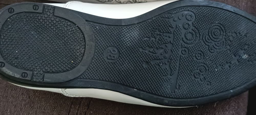 Туфли 28,29 р. Белые