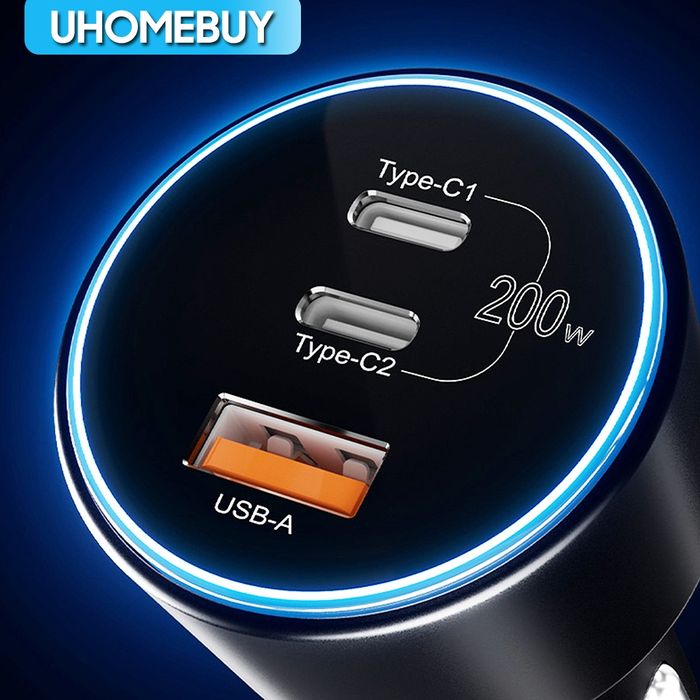 Мощно USB зарядно за кола Uhomebuy