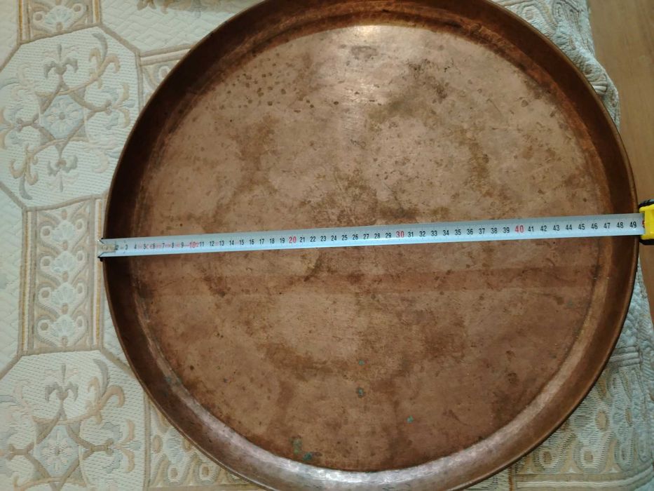 Антични медни тави от преди 50 г.
