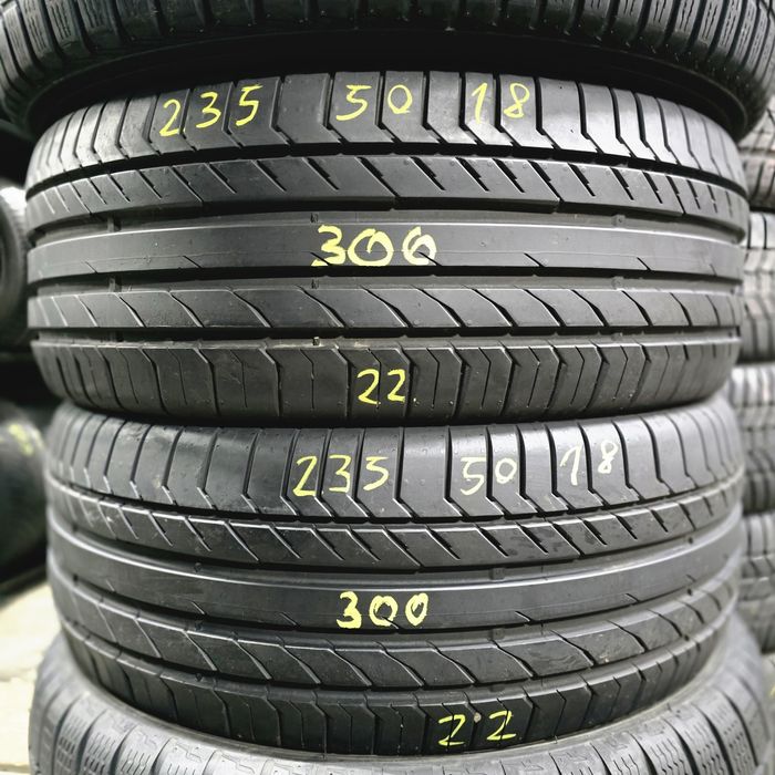 2x 235/50/18 VARA CONTINENTAL 2022 Stare excelentă