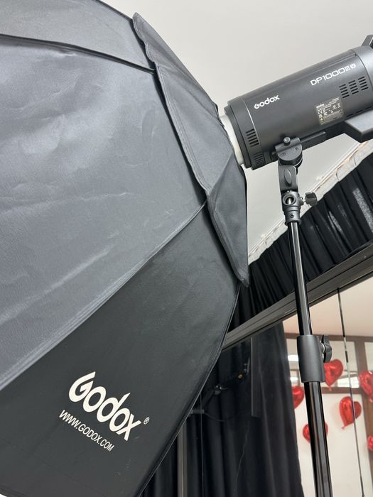Импульсный свет, Софтбокс и стойка Godox