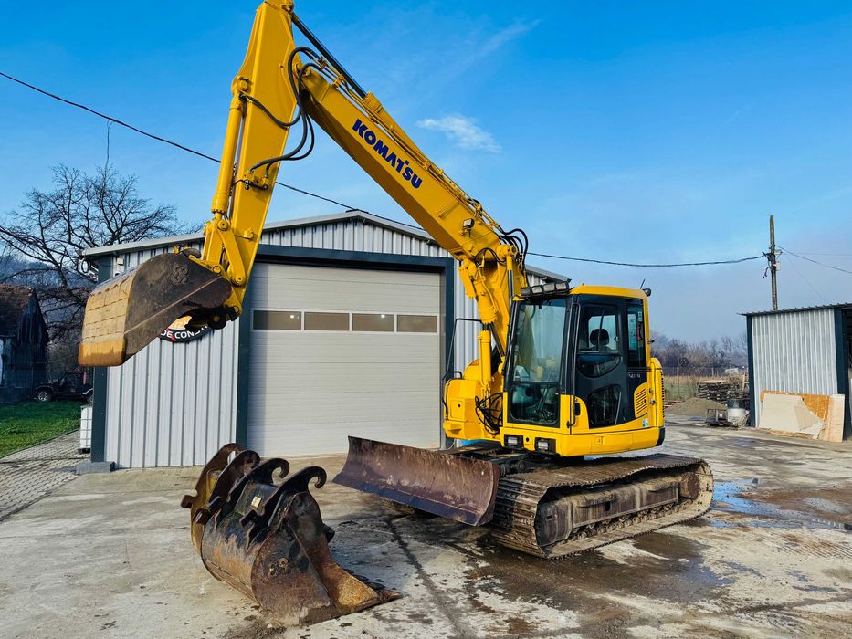 Excavator pe senile cu lama Komatsu PC 138, an 2008, 15 tone, 3 cupe !