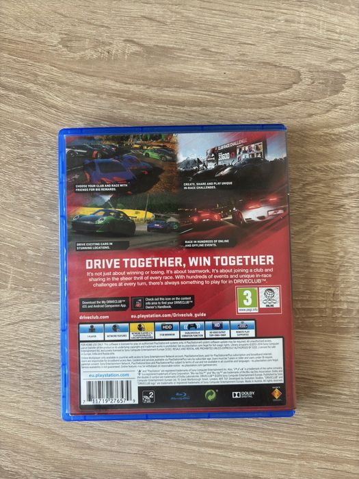 Drive Club PlayStation 4.