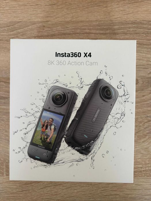 Camera Insta360 x4 + Selfie Stick + Card Sd 128 Gb +accesorii,Garantie
