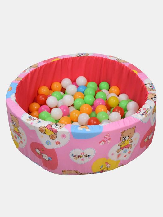 Манеж сухой бассейн-30х85 см. 100 шарик и Доставка бесплатно