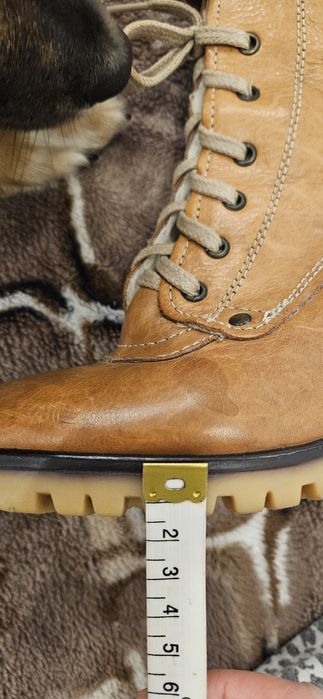 Bocanci damă, piele naturală