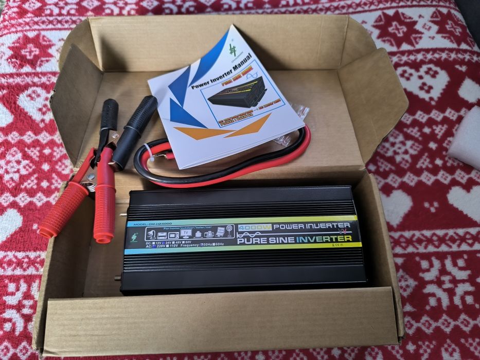 Vând invertor camion 4000w nou