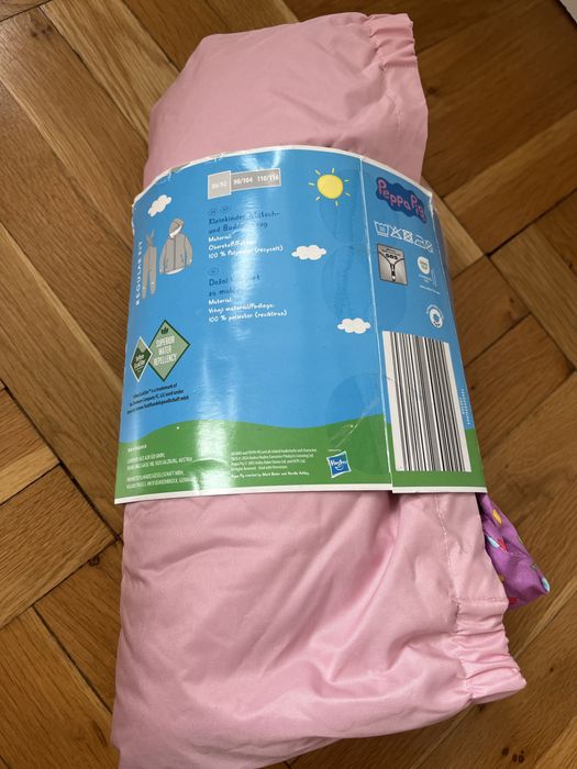 Комплект за дъжд- яке и гащеризон, размер 86/92 см, за момиче, Пепа Пиг