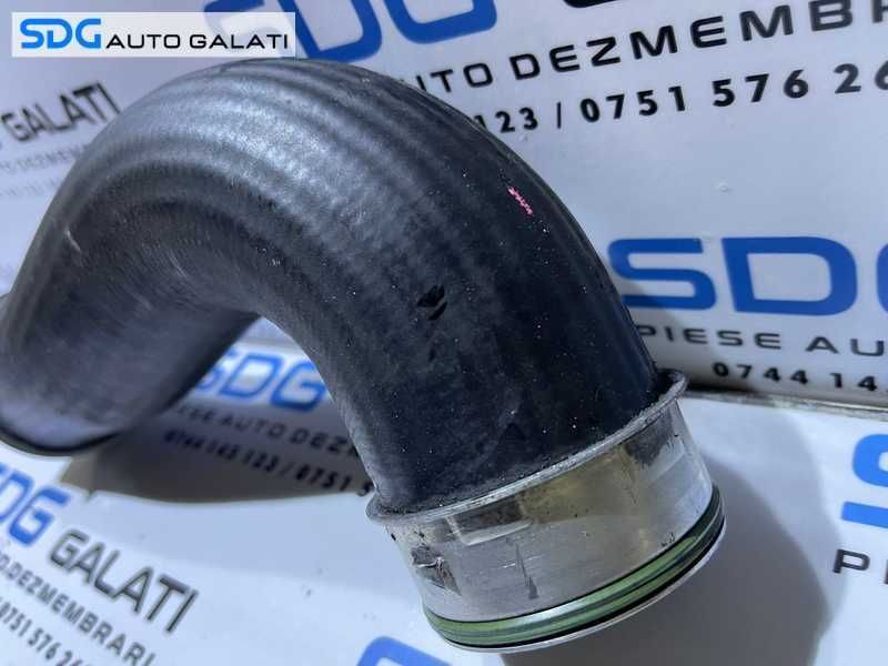 Furtun Conducta Presiune Aer Intercooler Audi A3 8P 2.0 TDI BMM 2004 - 2013 Cod 3C0145832D [D0903]