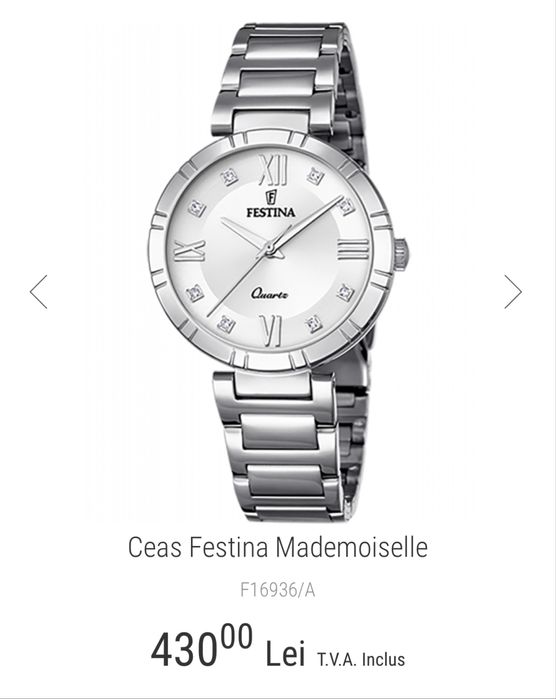 Ceas Festina damă