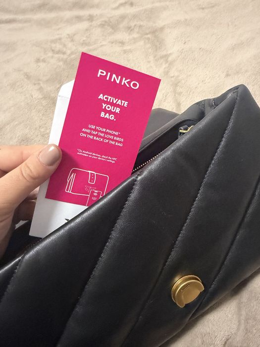 Дамска чанта Pinko Classic Love Bag Puff (чисто нова)