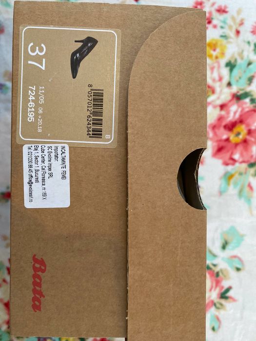 Pantofi dama piele 37 Bata