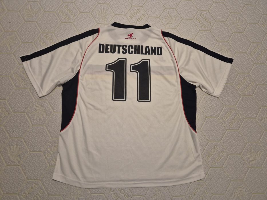 Tricou fotbal retro Germania #11 Redmax