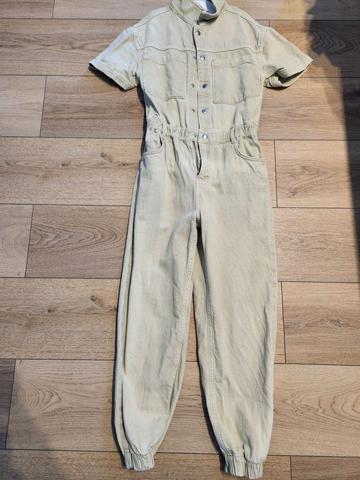 Salopeta denim Zara 11-12 ani