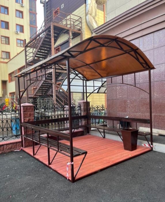 Беседки из металлоконструкций