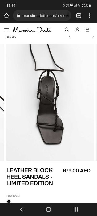 Incaltaminte dama Massimo Dutti