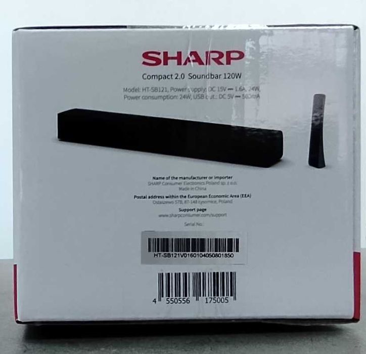 Soundbar Sharp HT-SB121 [#10460#]