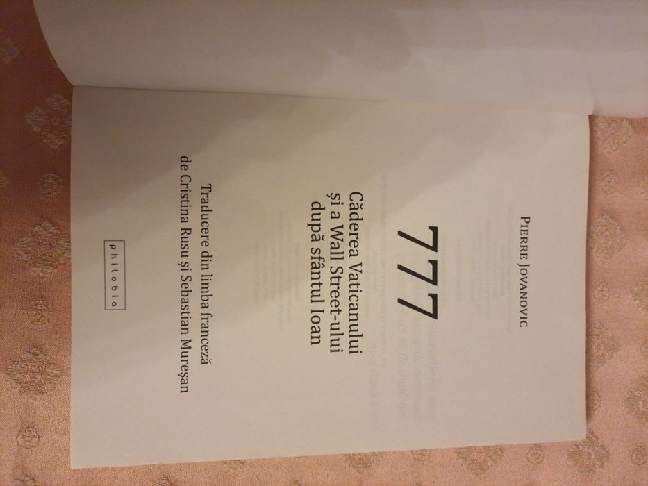 Caderea Vaticanului si a Wall Streetului dupa Sfantul Ioan 777