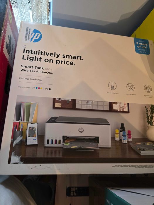Imprimantă HP Smart Tank 5105 Wireless All-in-One