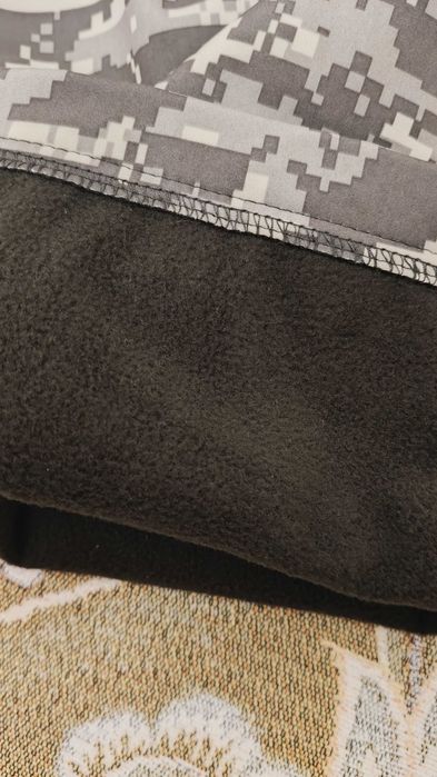 Брюки камуфляж с флисом 3XL