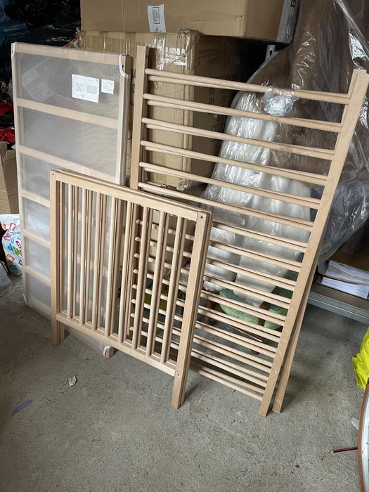 Patut bebelus Singlar cu saltea inclusa