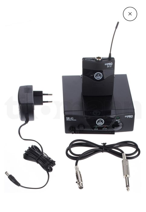 Reciver AKG,cablu roland jack 6.3 de 3 metri