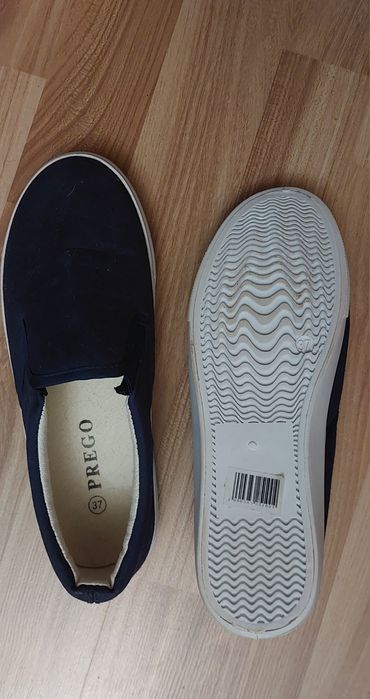 Женские слипоны темно синии