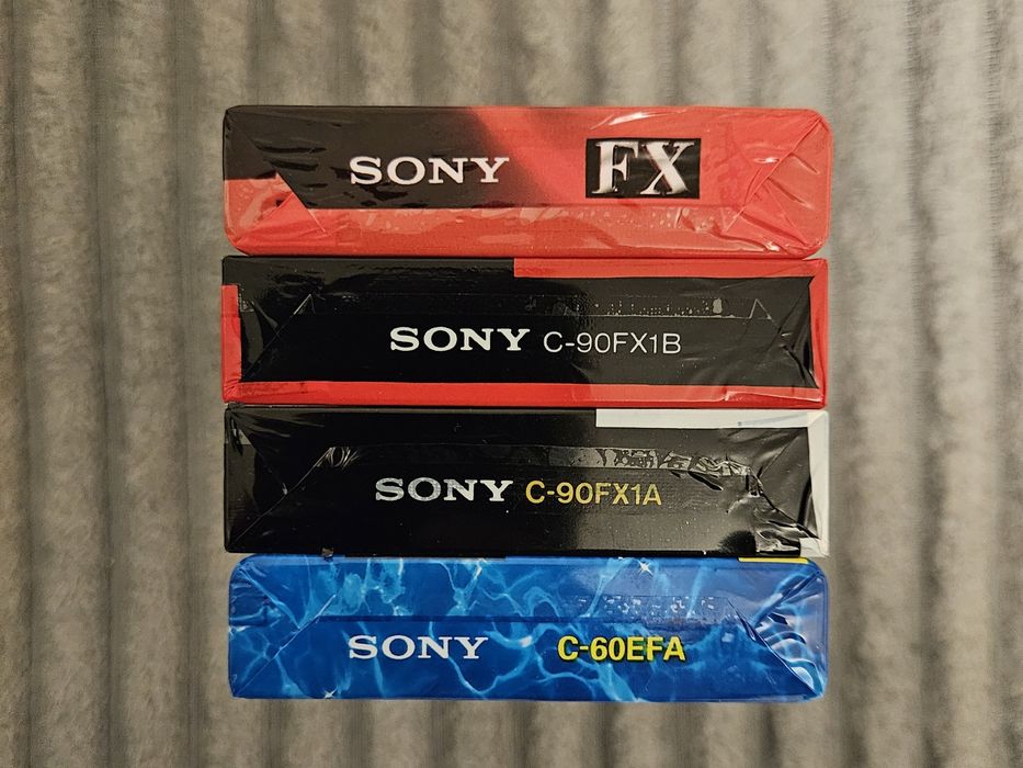 4 Casete  Audio Sony