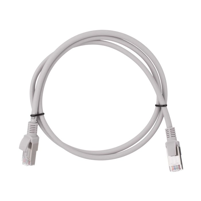 } Патч-корд 2E Cat5e FTP RJ45 1м LSZH серый