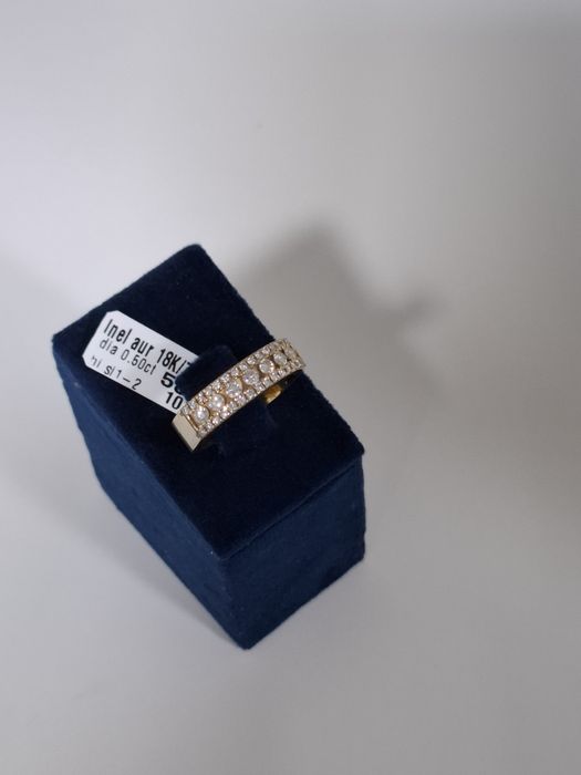 Inel 18k cu diamante