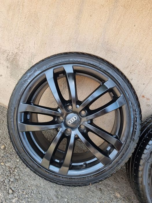 Set jante R18 Originale  Seat 5x112 , compatibile Audi , Volkswagen, Mercedes , Skoda , anvelope de vară 225/40/18