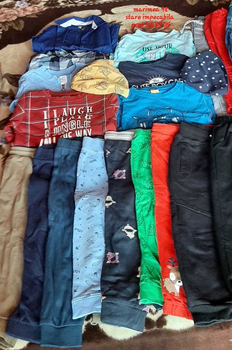 Lot haine baiat marimea 98