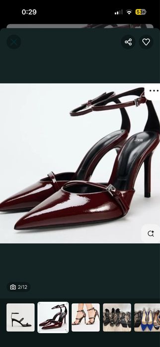 Токчета Zara, Mango, Misguided