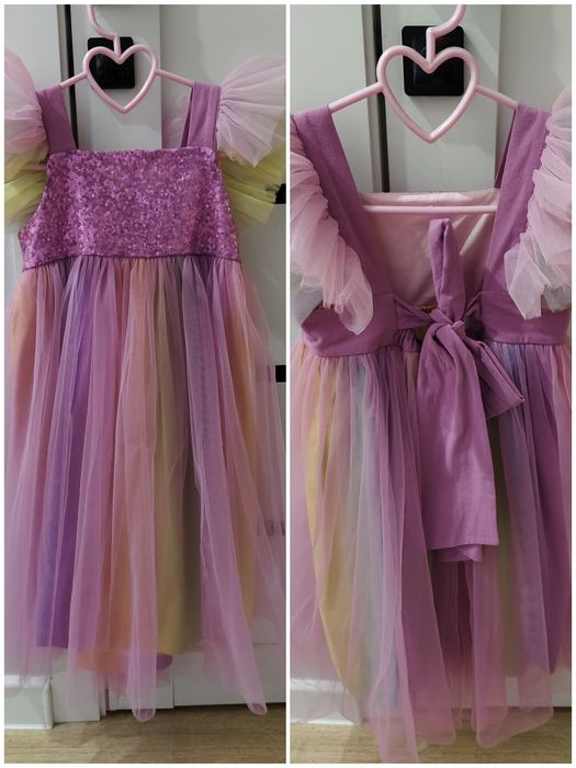 Нарядные платья для девочек 5-7 лет