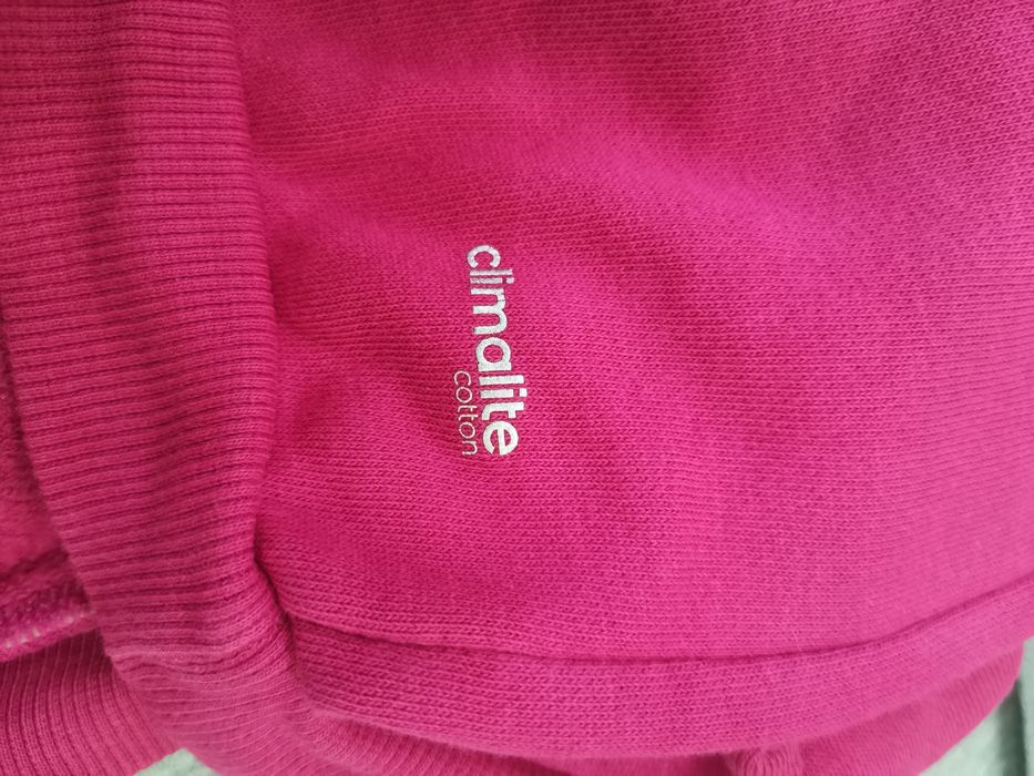 Adidas суичер с ленти през качулката - М