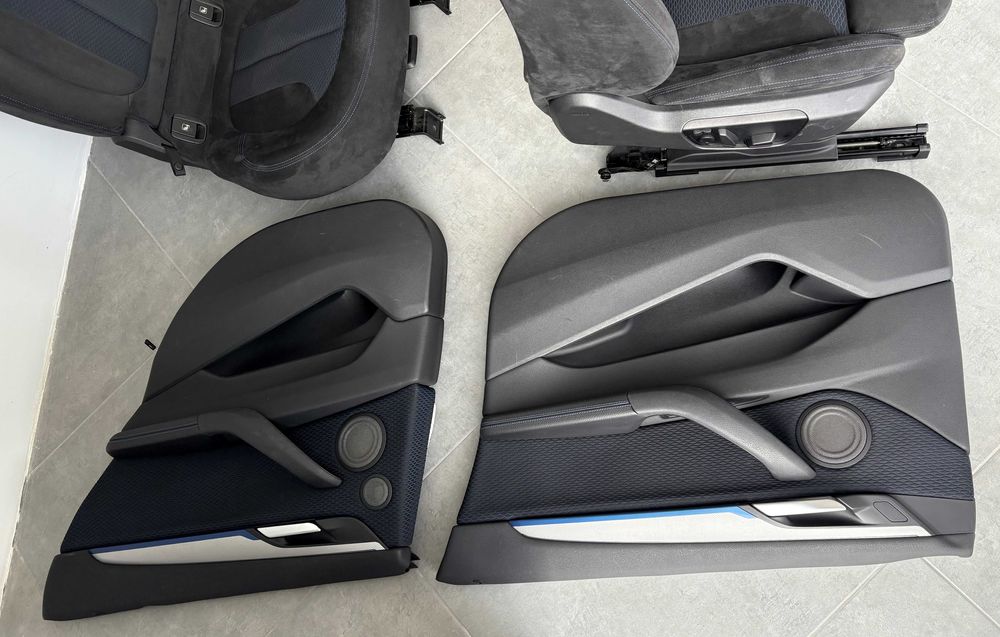 Салон Алкантара БМВ Х1 Ф48