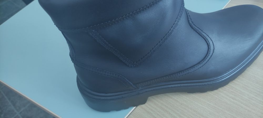 Мъжки  боти от естествена кожа